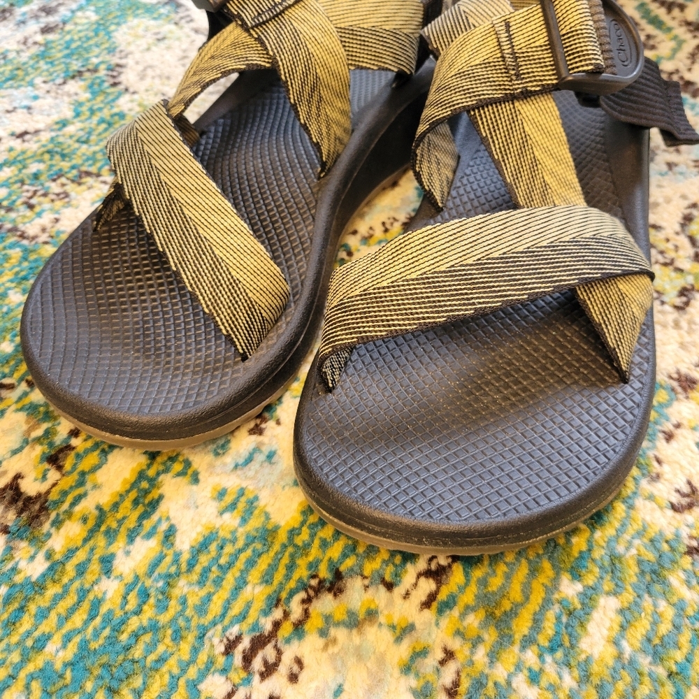 Chaco Zcloud Adjustable Single Strap Outdoor Hiking Sandal, Mens 10M - Picture 5 of 10
